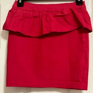 Red Pencil Skirt